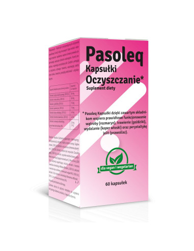 SUPLEMENT DIETY PASOLEQ 60 KAPSUŁEK - PASOLEQ