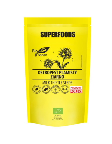 OSTROPEST PLAMISTY ZIARNO BIO 200 g - BIO PLANET SUPERFOODS