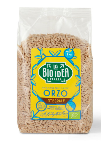 MAKARON (SEMOLINOWY RAZOWY) ORZO BIO 400 g - LA BIO IDEA