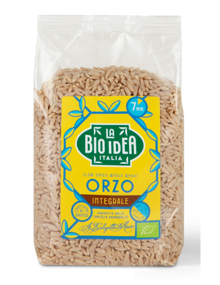 MAKARON (SEMOLINOWY RAZOWY) ORZO BIO 400 g - LA BIO IDEA