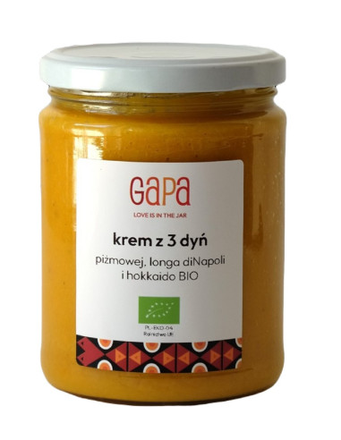 KREM Z TRZECH DYŃ - PIŻMOWEJ, LUNGA DI NAPOLI, HOKKAIDO BIO 450 g - GAPA