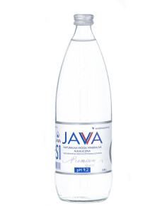 NATURALNA WODA MINERALNA ALKALICZNA NIEGAZOWANA 860 ml (SZKŁO) - JAVA