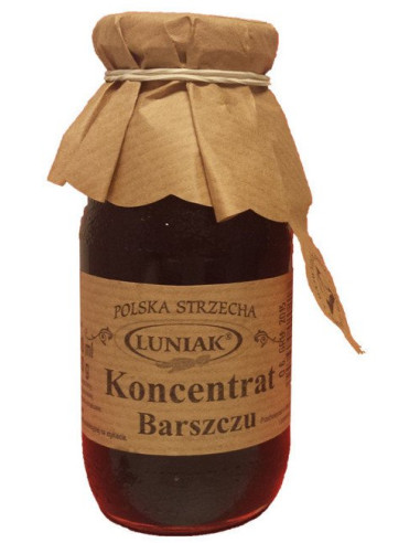BARSZCZ CZERWONY KONCENTRAT 250 ml - LUNIAK