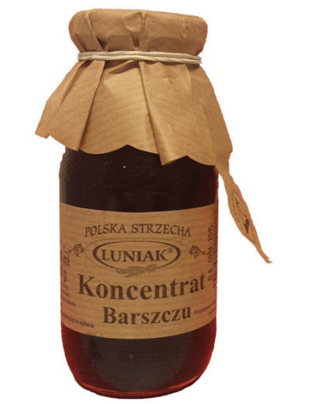 BARSZCZ CZERWONY KONCENTRAT 250 ml - LUNIAK