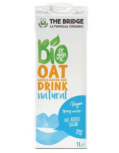 NAPÓJ OWSIANY BEZ DODATKU CUKRÓW BIO 1 L - THE BRIDGE