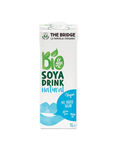 NAPÓJ SOJOWY BEZ DODATKU CUKRÓW BEZGLUTENOWY BIO 1 L - THE BRIDGE