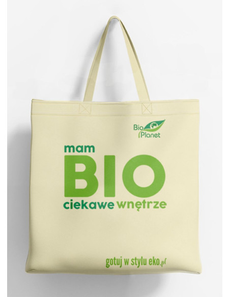 TORBA BAWEŁNIANA Z LOGO BIO PLANET
