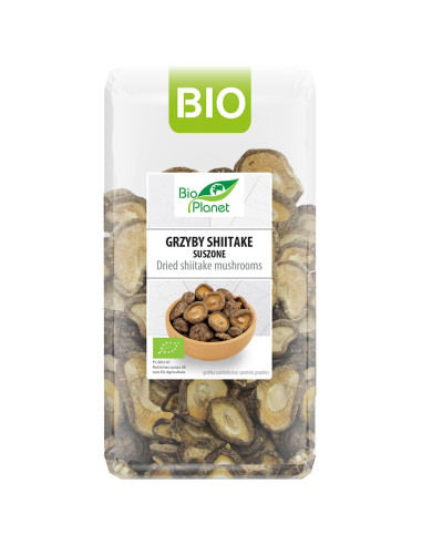 SHIITAKE (GRZYBY SUSZONE) BIO 50 g - BIO PLANET