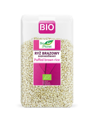 RYŻ BRĄZOWY EKSPANDOWANY BIO 150 g - BIO PLANET