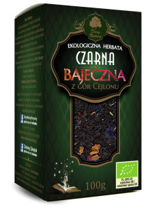 HERBATA CZARNA LIŚCIASTA BAJECZNA BIO 100 g - DARY NATURY