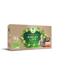 HERBATKA KWIAT LIPY BIO (25 x 2 g) 50 g - DARY NATURY