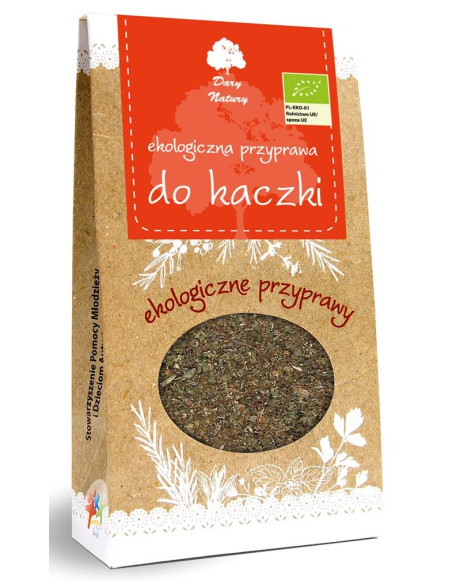 PRZYPRAWA DO KACZKI BIO 40 g - DARY NATURY