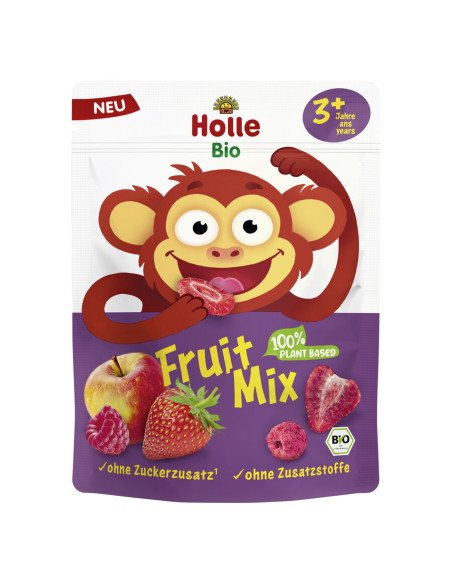 OWOCE LIOFILIZOWANE BEZ DODATKU CUKRÓW OD 3 ROKU BIO 13 g - HOLLE