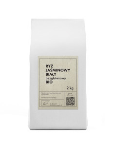 RYŻ JAŚMINOWY BIAŁY BEZGLUTENOWY BIO 2 kg - THE PLANET