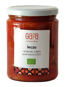 LECZO Z POMIDORÓW, PAPRYKI I CUKINII BIO 450 g - GAPA 2