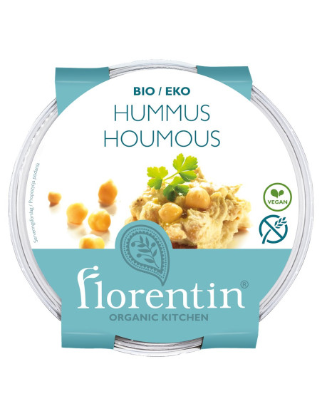 HUMMUS BEZGLUTENOWY BIO 170 g - FLORENTIN