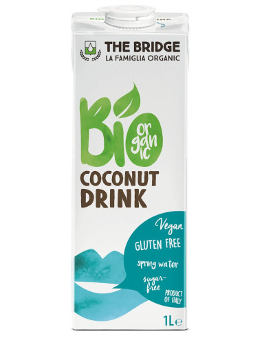NAPÓJ KOKOSOWY BEZ DODATKU CUKRÓW BEZGLUTENOWY BIO 1 L - THE BRIDGE