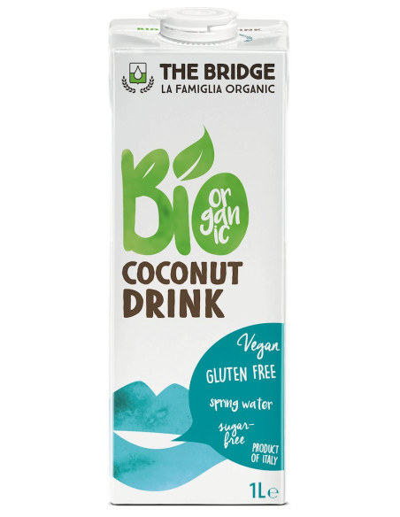 NAPÓJ KOKOSOWY BEZ DODATKU CUKRÓW BEZGLUTENOWY BIO 1 L - THE BRIDGE
