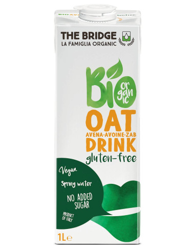 NAPÓJ OWSIANY BEZ DODATKU CUKRÓW BEZGLUTENOWY BIO 1 L - THE BRIDGE