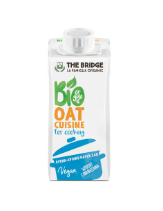KREM OWSIANY DO GOTOWANIA BEZ DODATKU CUKRÓW BIO 200 ml - THE BRIDGE