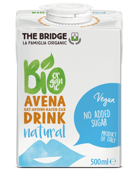 NAPÓJ OWSIANY BEZ DODATKU CUKRÓW BIO 500 ml - THE BRIDGE