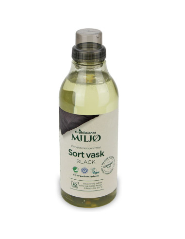 PŁYN DO PRANIA CIEMNYCH UBRAŃ (KONCENTRAT) ECO 900 ml (20 PRAŃ) - GRON BALANCE