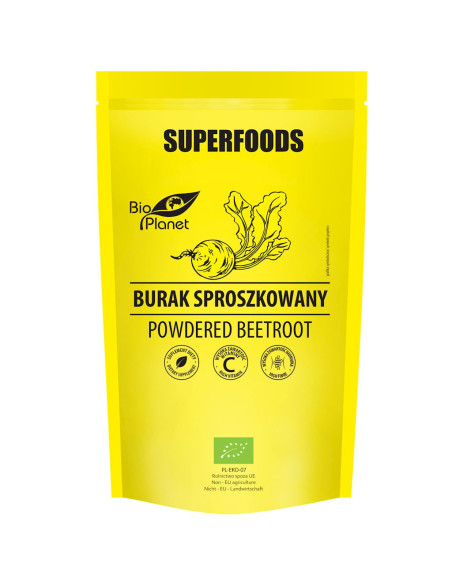 BURAK SPROSZKOWANY BIO 200 g - BIO PLANET SUPERFOODS
