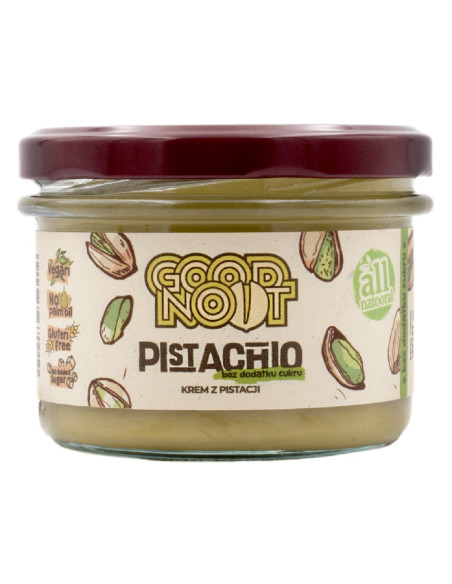 KREM PISTACJOWY BEZ DODATKU CUKRÓW 200 g - GOOD NOOT