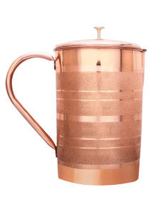 DZBANEK MIEDZIANY STRIPE 1,25 L - SATTVA (AYURVEDA)