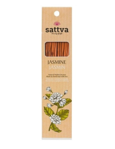 KADZIDEŁKA INDYJSKIE JAŚMIN (15 szt.) 30 g - SATTVA (WELLNESS)