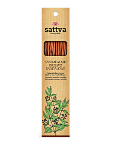 KADZIDEŁKA INDYJSKIE DRZEWO SANDAŁOWE (15 szt.) 30 g - SATTVA (WELLNESS)