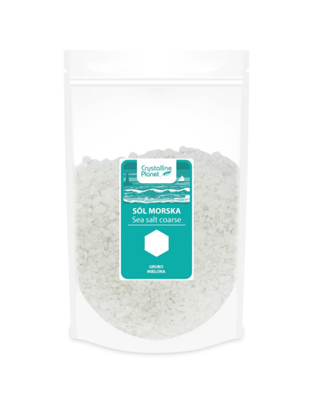 SÓL MORSKA GRUBO MIELONA 1 kg - CRYSTALLINE PLANET