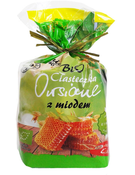CIASTKA OWSIANE Z MIODEM BIO 150 g - BIO ANIA