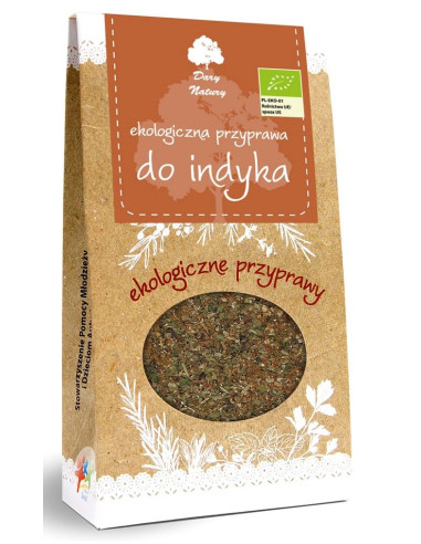 PRZYPRAWA DO INDYKA BIO 50 g - DARY NATURY