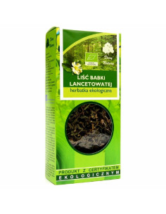 HERBATKA LIŚĆ BABKI LANCETOWATEJ BIO 25 g - DARY NATURY