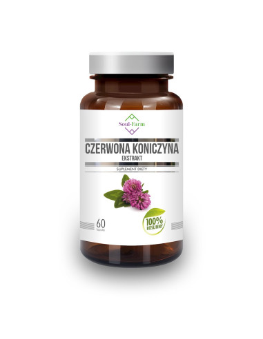 CZERWONA KONICZYNA EKSTRAKT (300 mg) 60 KAPSUŁEK - SOUL FARM