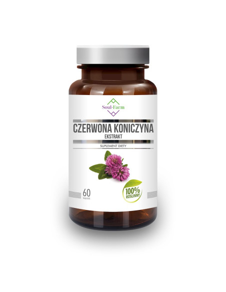CZERWONA KONICZYNA EKSTRAKT (300 mg) 60 KAPSUŁEK - SOUL FARM