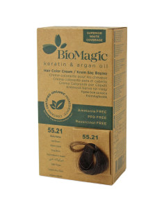 FARBA DO WŁOSÓW MROŹNY BRĄZ (55.21) 250 g - BIOMAGIC