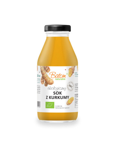 SOK Z KURKUMY NFC BIO 330 ml - BATOM