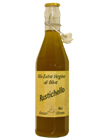 OLIWA Z OLIWEK EXTRA VIRGIN NIEFILTROWANA 1 L - RUSTICHELLO