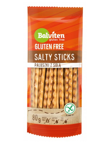 PALUSZKI Z SOLĄ BEZGLUTENOWE 80 g - BALVITEN