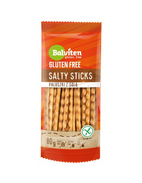 PALUSZKI Z SOLĄ BEZGLUTENOWE 80 g - BALVITEN
