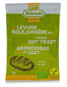 DROŻDŻE AKTYWNE SUSZONE BIO 9 g - BIOREAL