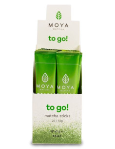 HERBATA ZIELONA MATCHA JAPOŃSKA W SASZETKACH BIO (24 x 1,5 g) 36 g - MOYA MATCHA
