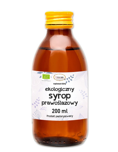 SYROP PRAWOŚLAZOWY BIO 200 ml - MIR-LEK