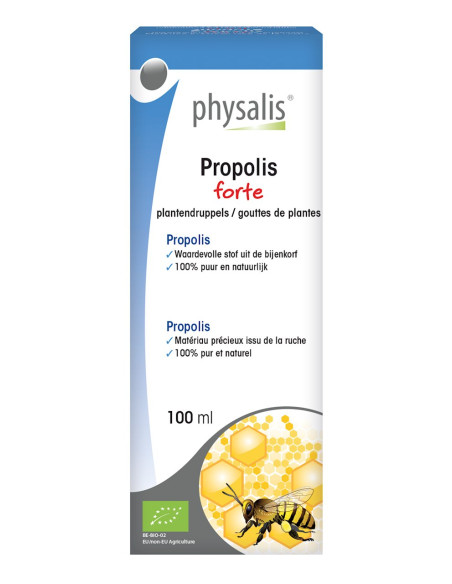 PROPOLIS FORTE EKSTRAKT W KROPLACH BIO 100 ml - PHYSALIS