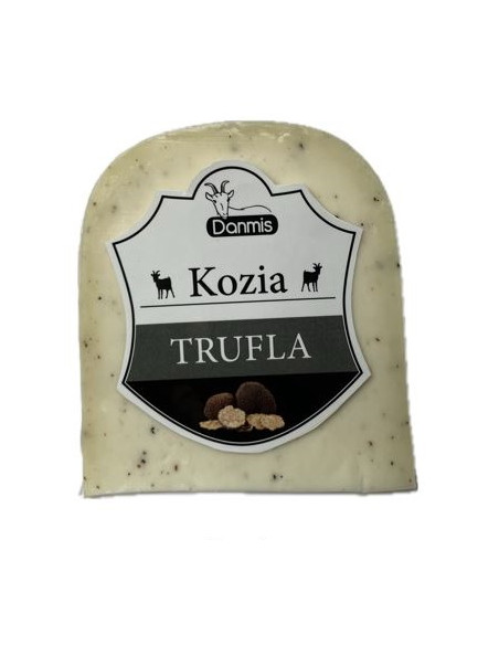 KOZI SER DOJRZEWAJĄCY Z TRUFLĄ 200 g - DANMIS