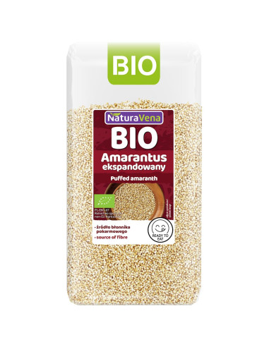 AMARANTUS EKSPANDOWANY BIO 110 g - NATURAVENA