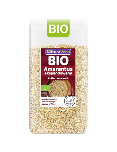 AMARANTUS EKSPANDOWANY BIO 110 g - NATURAVENA