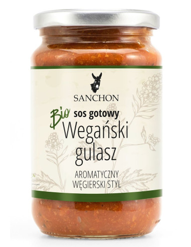 GULASZ WEGAŃSKI BEZGLUTENOWY BIO 330 ml - SANCHON